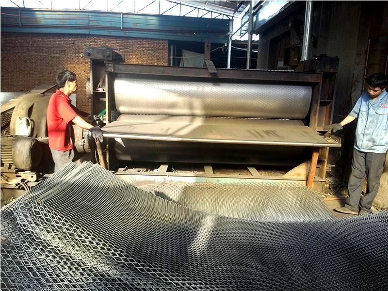 Aluminum / stainless steel expanded plate mesh