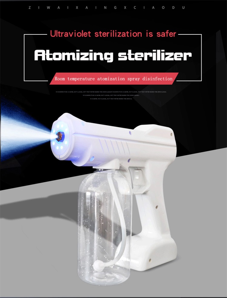 Alcohol Spray Gun Handhold Disinfection Spray Gun Fogging Sanitizer Atomizer