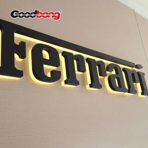 China direct factory acrylic illuminated channel letter sign logo wholesale