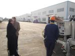Durable Wire Rope Tensioner Puller Machine , Hydraulic Cable Tensioner 22T