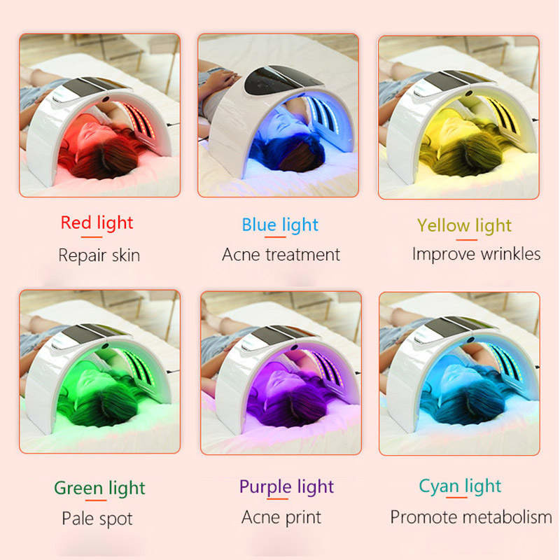 Red And Blue LED Light Therapy Machine Acne 640nm 415nm