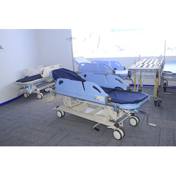 2160MM 89cm Hydraulic Patient Transfer Trolley Emergency Ward Cart