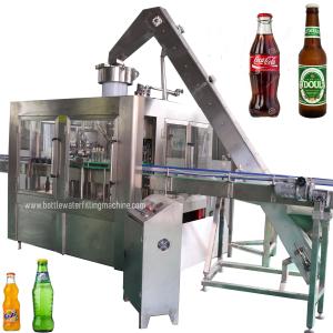 China 8000bph Monoblock Carbonated Drink Filling Machine Touch Screen Control wholesale