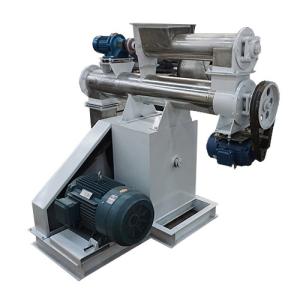 China Animal Poultry Feed Pellet Machine 380V Soybean Meal Extruder wholesale