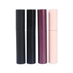 Purple Pearl Cosmetic Paper Tube 105mm Height Lip Gloss Packaging Tube