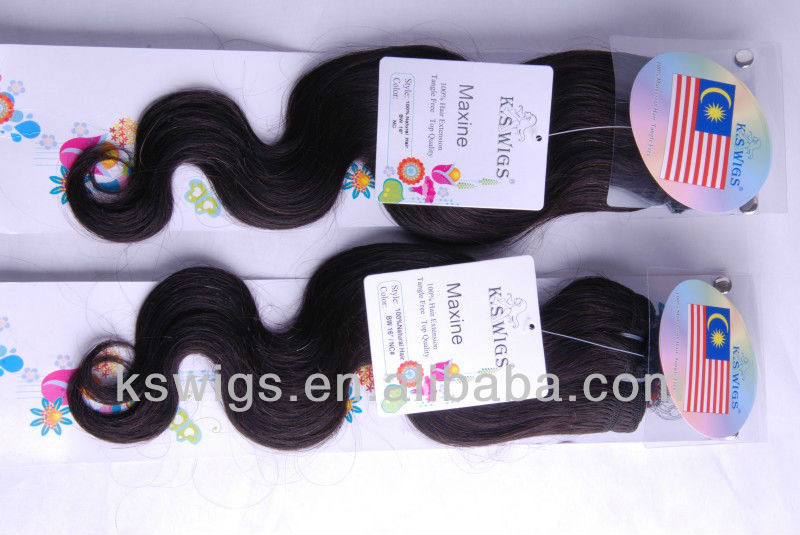 100% human hair Natural Malaysian Hair Straight Texture