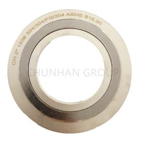 China High Temperature Spiral Wound Ss304 4.5mm Metal Ring Gasket wholesale