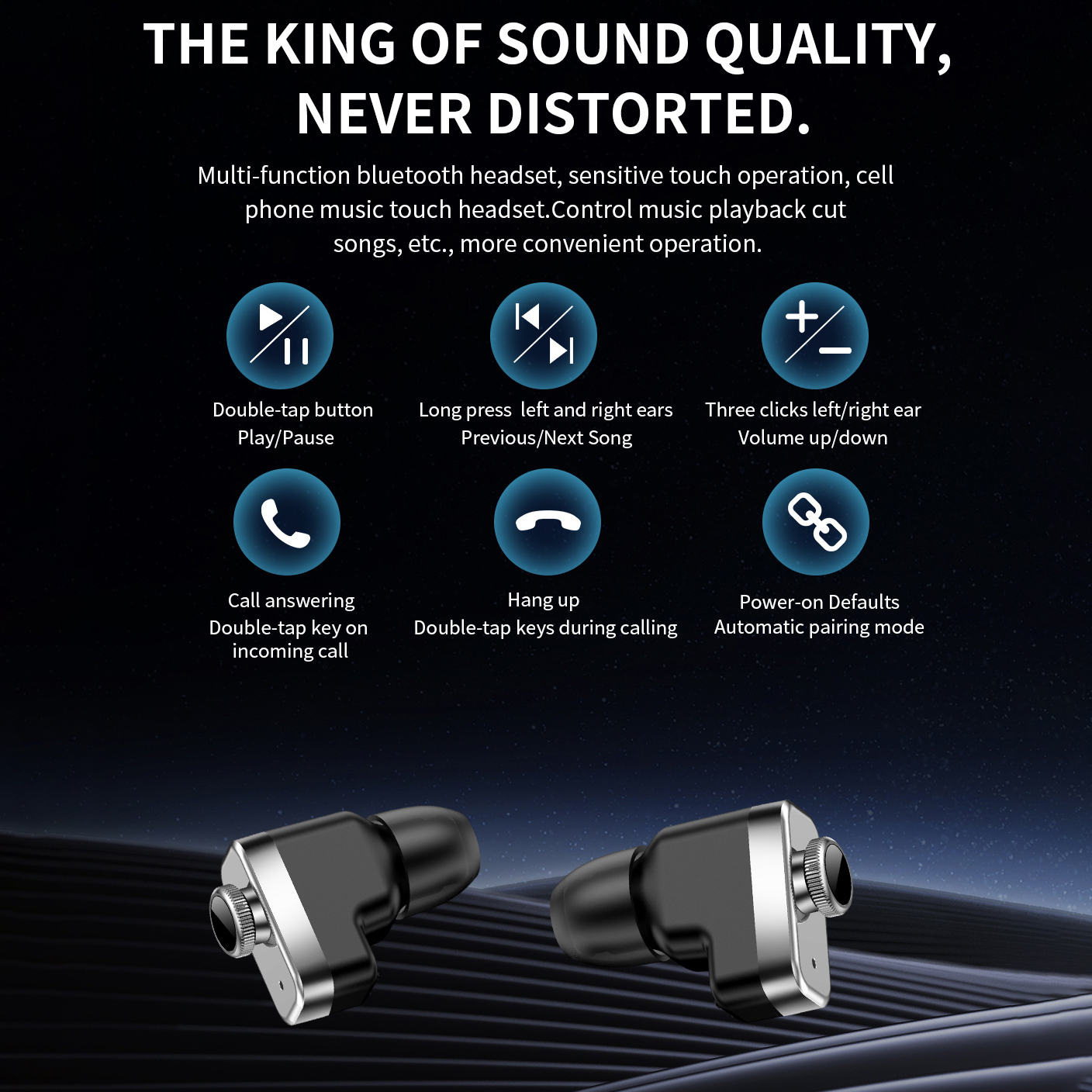 IPS Screen TWS Smart Watch Wireless Earbuds And Calories Tracker Smartwatch 2 In 1 Earphone