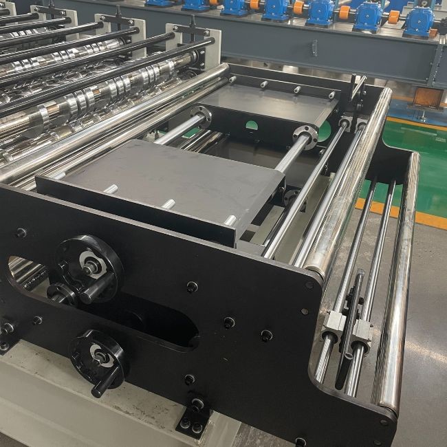 Colored Corrugated Panel Roll Forming Machine Doble Layer Glazed Tile Roll Forming Machine