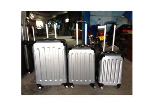 China 4 Airplane Wheels Ultra Lightweight Luggage Travel Set Bag ABS Trolley Suitcase wholesale