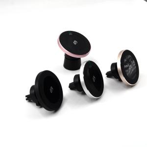 China Fast QI 10W Wireless Charging Magnetic Car Mount Holder wholesale