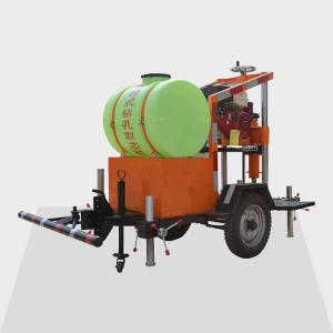 China 3600r/min Diamond Drilling Tool 200mm Trailer Gasoline Drilling Machine 400Kg wholesale