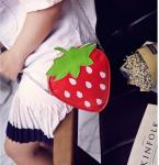 Japan and South Korea cartoon cute transparent strawberry summer fruit
