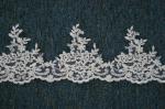 Embroidery Tulle Lace Border Beautiful Cord Lace Trimming For Wedding Dress