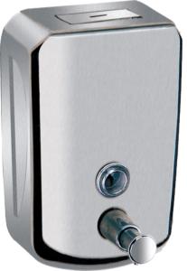 China Stain Finish Hotel Stainless Steel Soap Dispenser Wall Mounted wholesale