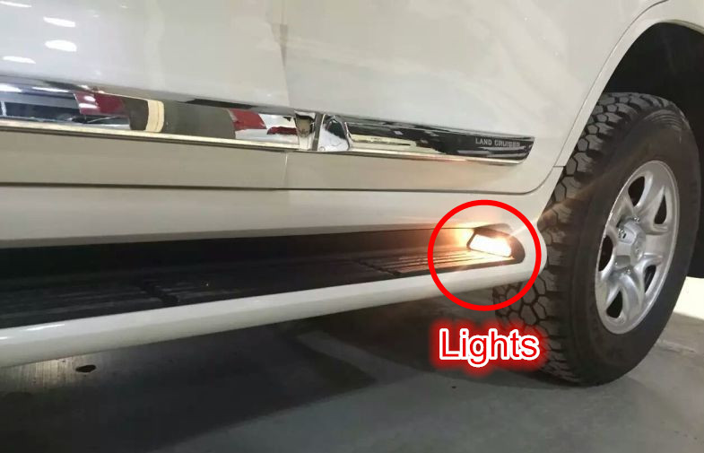 TOYOTA Land Cruiser 2015 2016 New LC200 Side Step Bars OE Type Vehicle Spare Parts