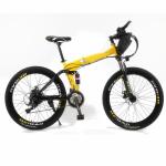 1000W 48V Chopper Electric Folding Mountain Bike Max Speed 50km/h