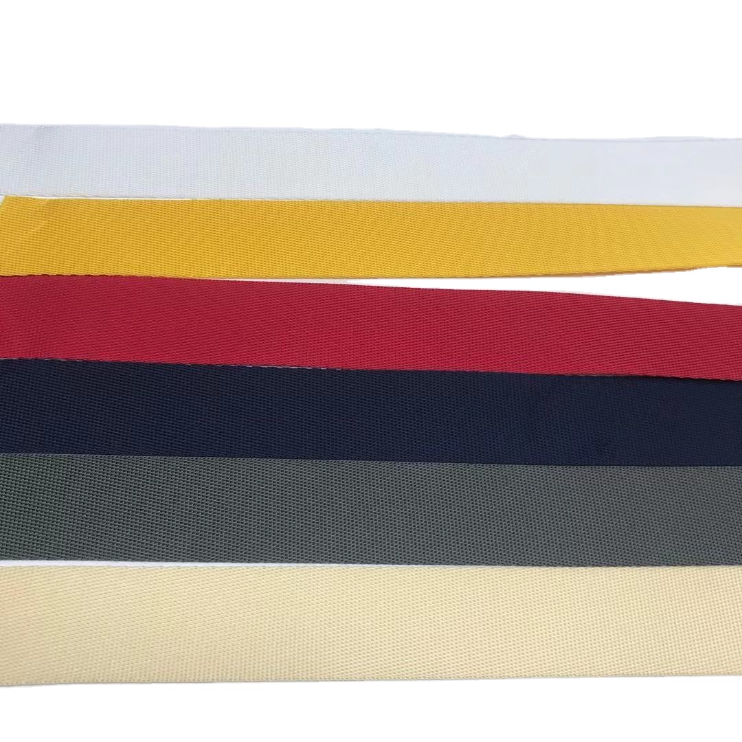 Eco-friendly 20/25/32/38/50mm herringbone webbing polyester ribbon backpack belt strapping polypropylene webbing