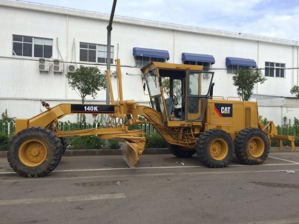 Quality used year -2014 CAT 140k grader for sale, Grader Heavy Equipment With Push Block for sale