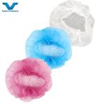 Disposable PP 16GSM 18 Inch White Mob Cap Non Sterilized