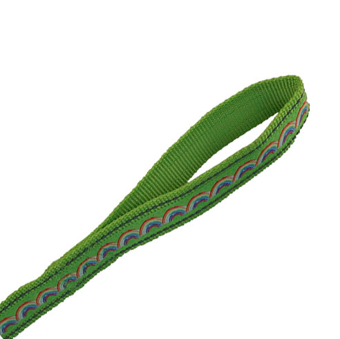 Custom Pattern 5 Ft Dog Leash Powerful Fancy Nylon Dog Lead For Dog Safety