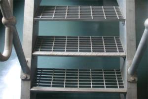 China Steel Grating Hot Dip Galvanized Expanded Metal Stair Tread Grating wholesale