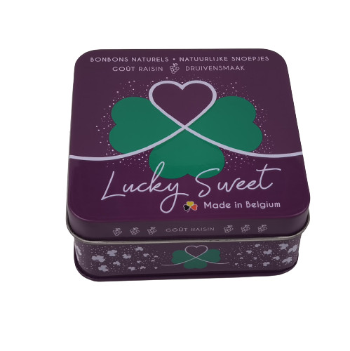 Decorative Square Tin Gift Box Packaging Reusable Durable Attractive