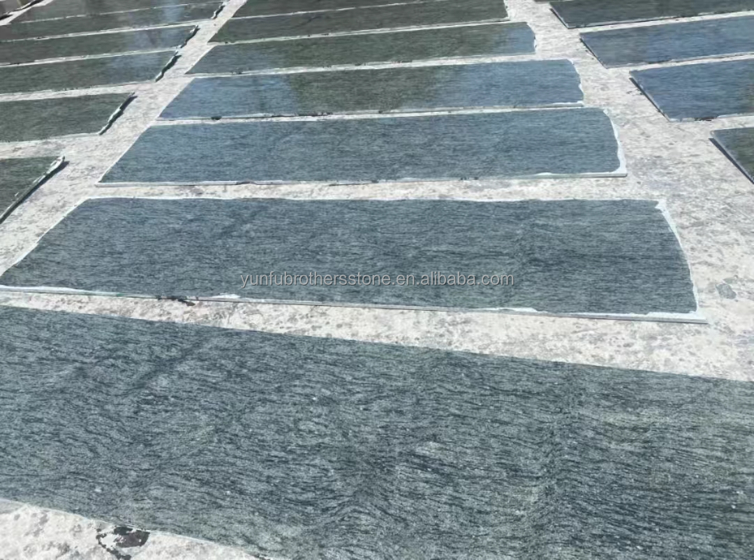 Stone Form Cut-To-Size Olive Green G612 Granite Blocks with Honed Surface Finishing
