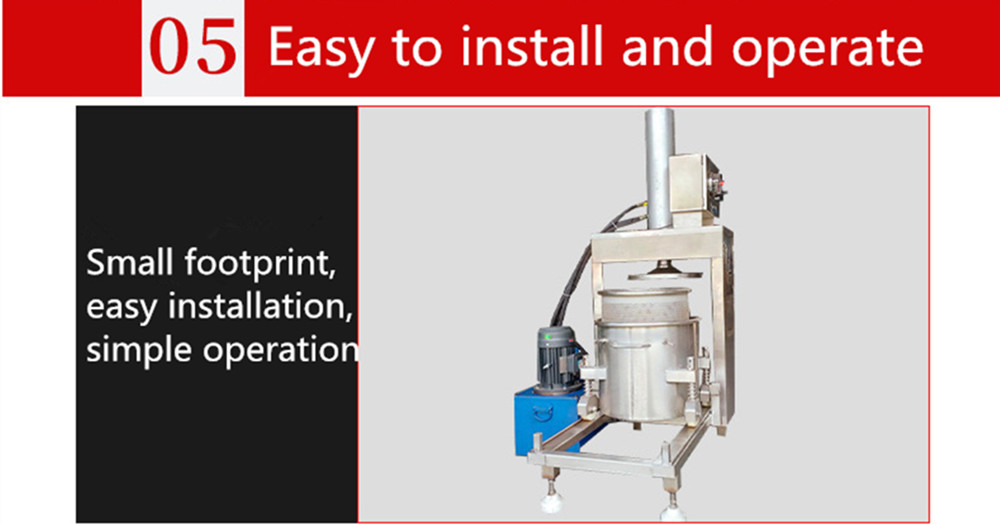 Powerful 3kw Hydraulic Juicer Press for Strawberry Lemon Apple Banana Pear Production