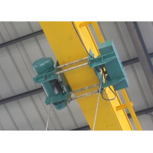 20t Cabin / Remote Control Single Girder Overhead Crane Ceiling Mounted