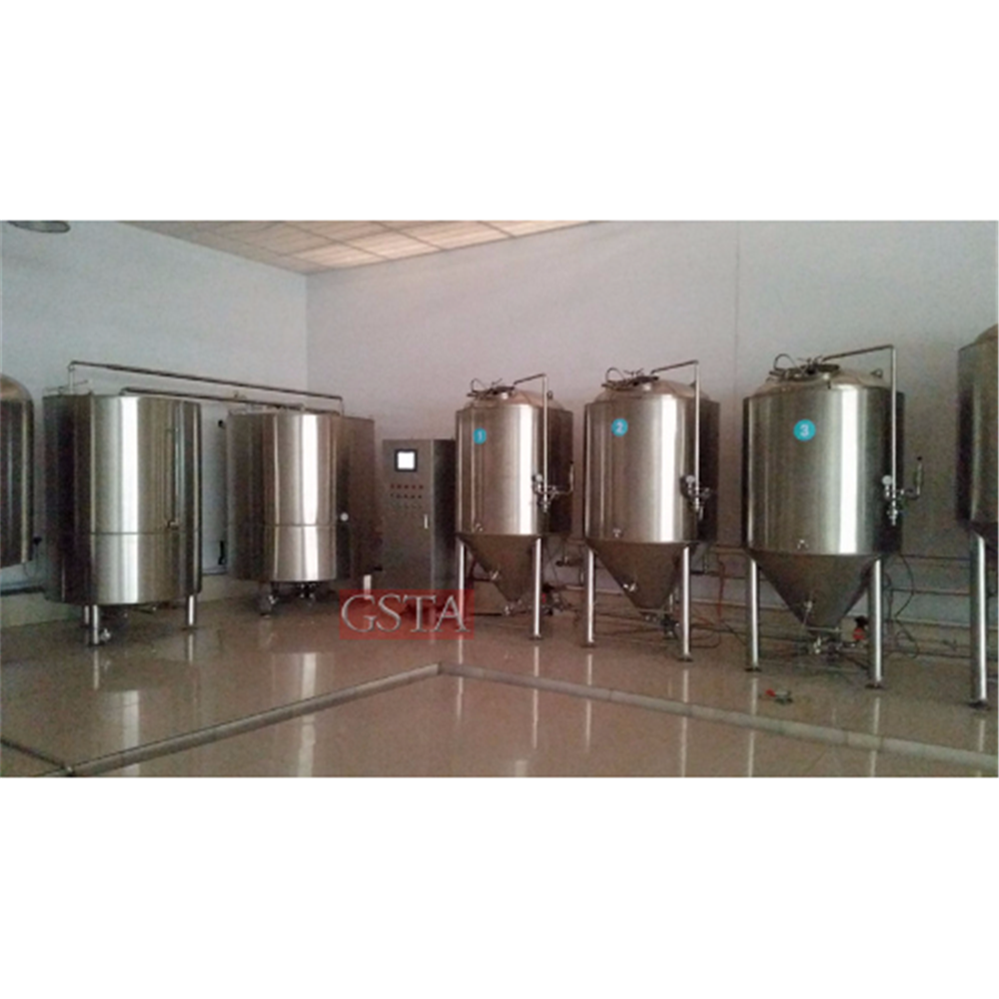 100L Micro Beer Brewing Equipment Advanced Technology for KG Production