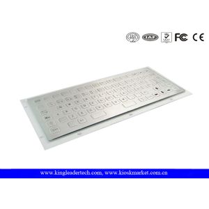 86 Flush Keys compact metal computer keyboard 12 Function Keys