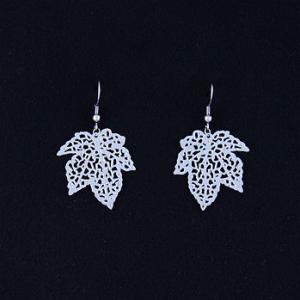 China Fashion High Quality Ladies Women Girls Stainless Steel Earrings LEF153 wholesale