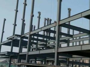 China Sturdy Commercial Steel Frame Building , Custom Steel Warehouse Construction wholesale