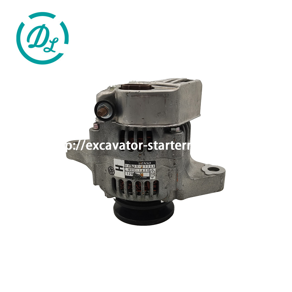 Excavator Alternator 60A 12V 119751-77200 119187-77500 101211-1420