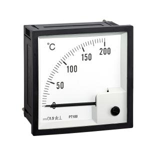 China Squre 96*96mm Digital Thermocouple Thermometer Iec60092-50 147m/S2 Impact Resistance wholesale