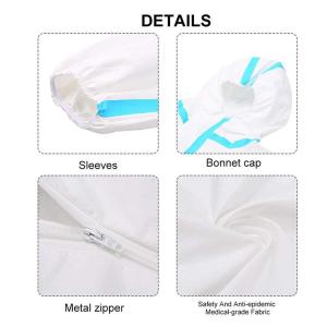 China Dust - Proof Disposable Protective Clothing / Medical Protective Coverall wholesale