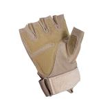 Breathable Lightweight Knuckle Protective Fingerless Gloves for Outdoor
