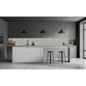 China 3200x1600mm White Carrara Quartz Countertops 88-93% Quartz Slab wholesale