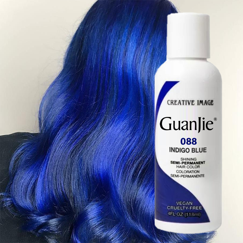 No Alcohol No Peroxide Hair Dye Multi Colors Semi Permanent Hair Color for Hair Wigs