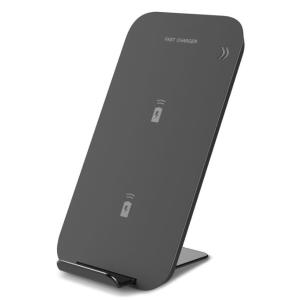 China 10W Double Coil Vertical Wireless Charger For Samsung wholesale