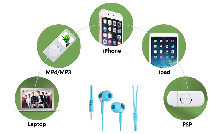 Cute funny silicone earphones headphones rubber cover