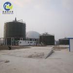 RAL5013 Cobalt Blue Glass Fused Bolted Steel Tanks For Water Treatment Plants