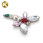Dragonfly Shape Rhinestone Shoe Clips Europe And America Style For Buckle
