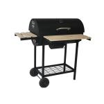 Smokeless Charcoal Grill with Flip Rotisserie and Table Commercial Outdoor