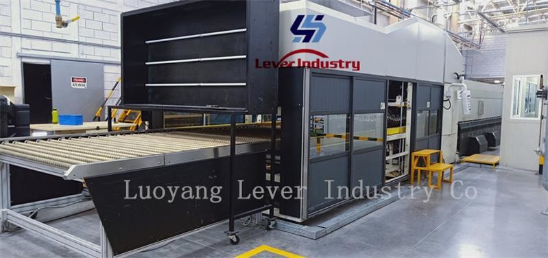 Double Curvature Glass Thoughening machine / Glass Tempering Furnace for car backlites glass