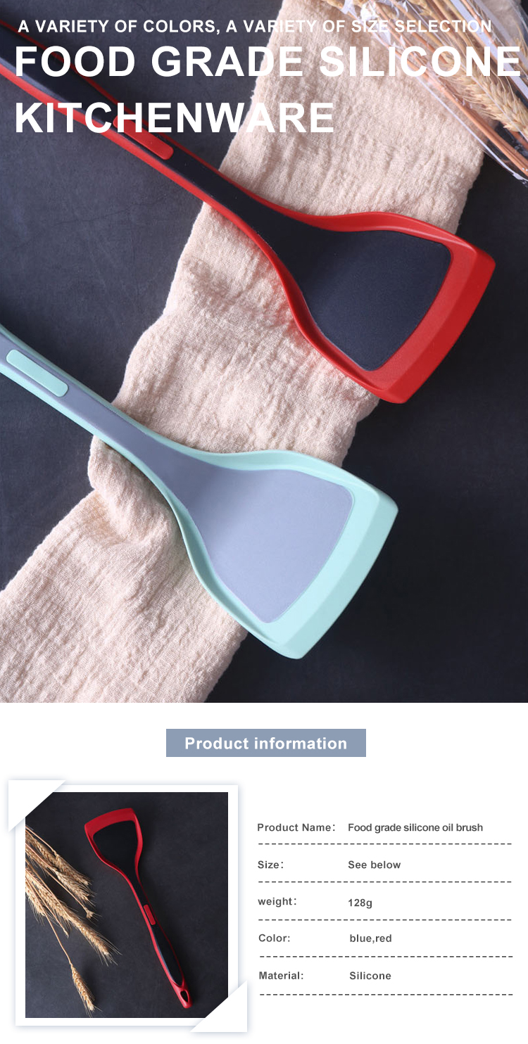 2 Color Silicone Spatula Turner