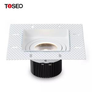 China 125Mm Recessed Trimless Anti Glare Downlights 6000k Spot Led Light wholesale