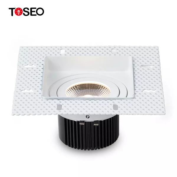 125Mm Recessed Trimless Anti Glare Downlights 6000k Spot Led Light