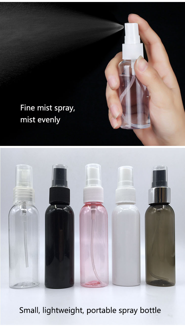 Free Sample Transparent PET Plastic Bottle with Flip Cap Empty Bottle Flip Cap Cream Bottle with Flip Cap with Factory Supply